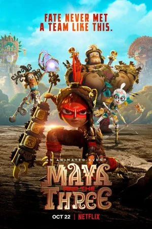 Смотреть Майя и три воина (2021, сериал) онлайн