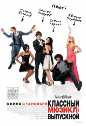 Смотреть Классный мюзикл 3: Выпускной (2008) онлайн